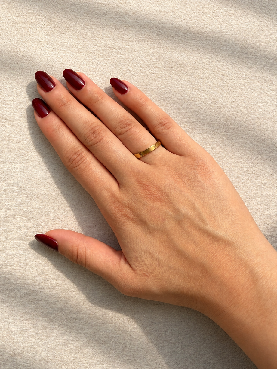 Engraved Band Ring