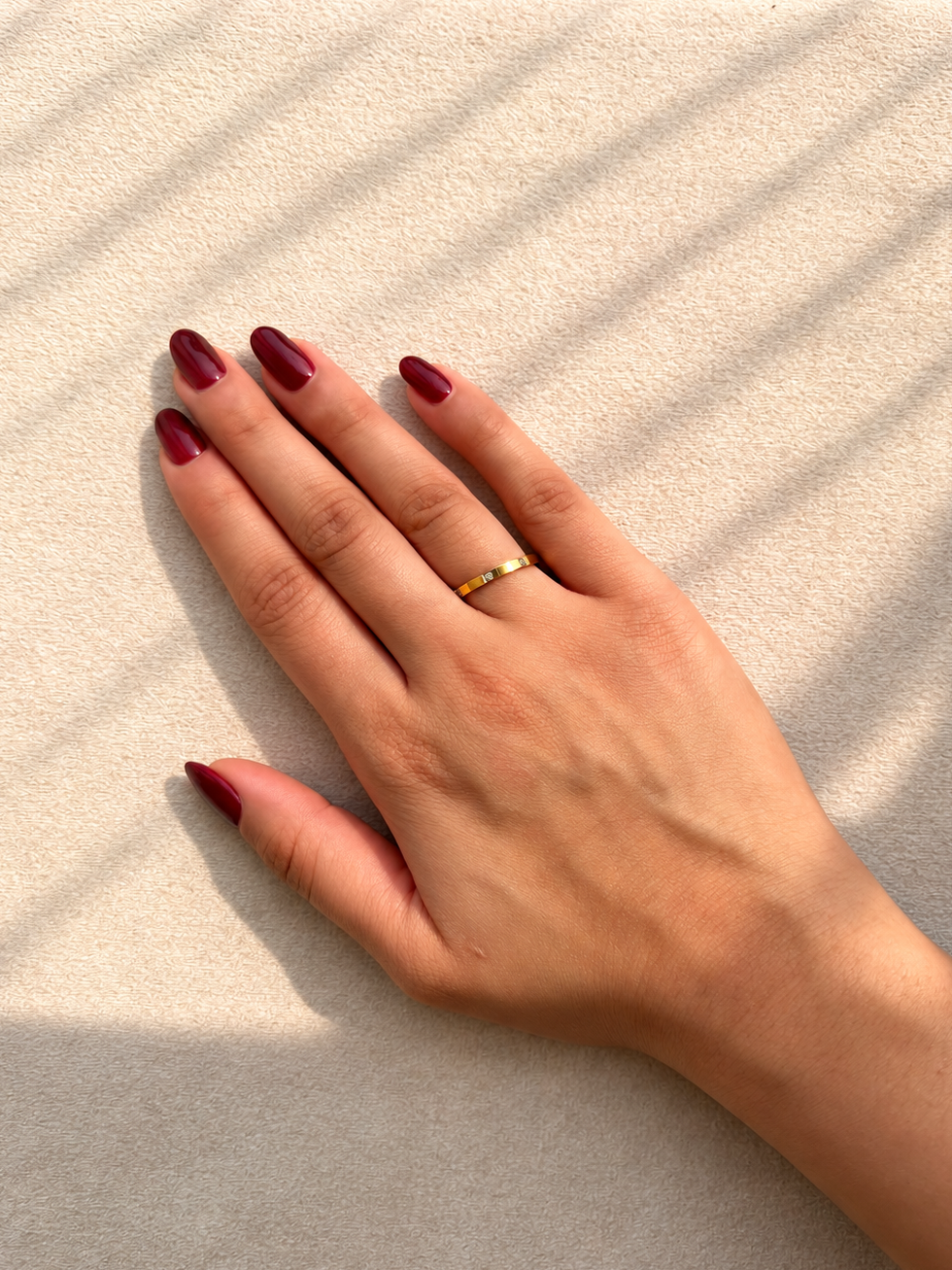 Triple Crystal Ring