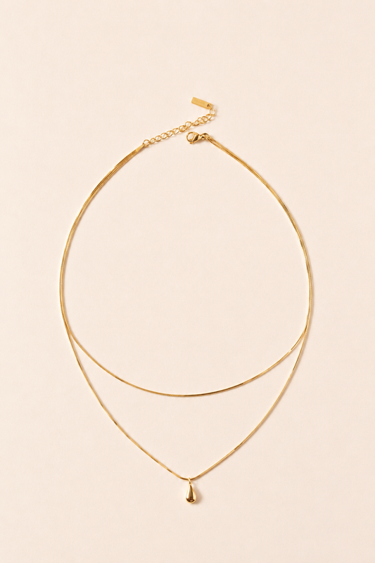 Layered Drop Necklace