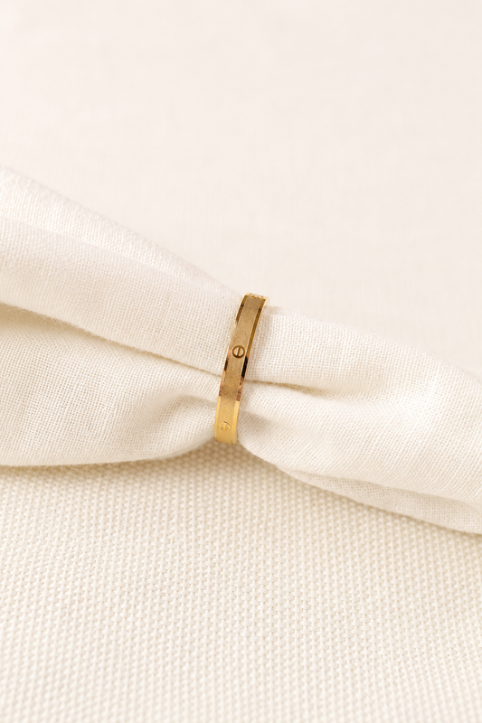Engraved Band Ring