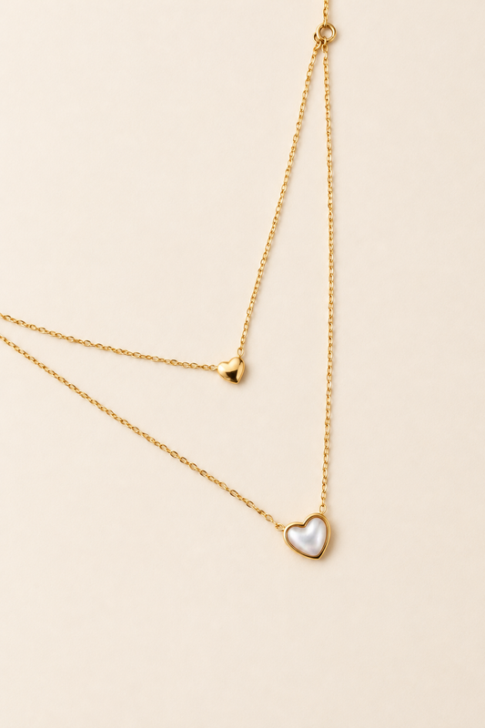 Two of Hearts Necklace