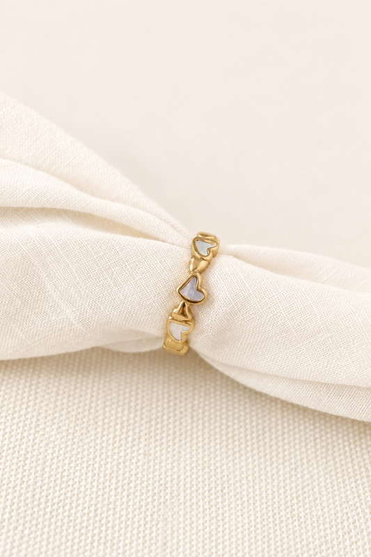 Ivory Heart Ring