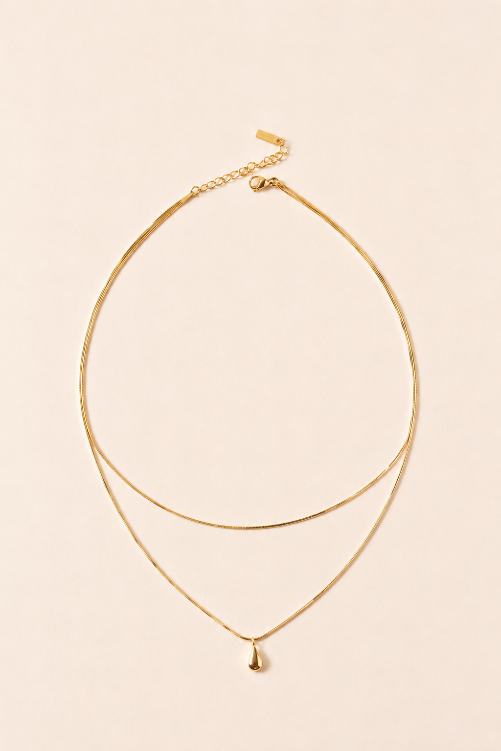 Layered Drop Necklace