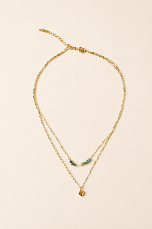 The Azure Heart Necklace