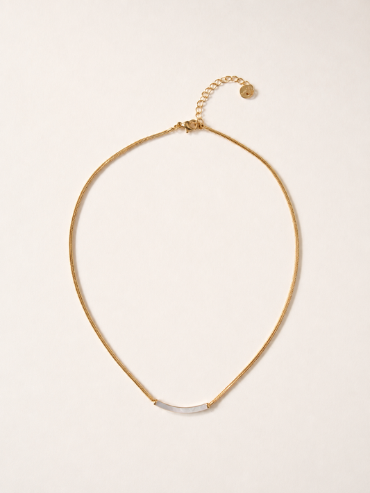 Pearl Bar Necklace