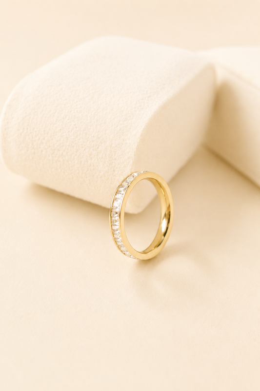Crystal Band Ring