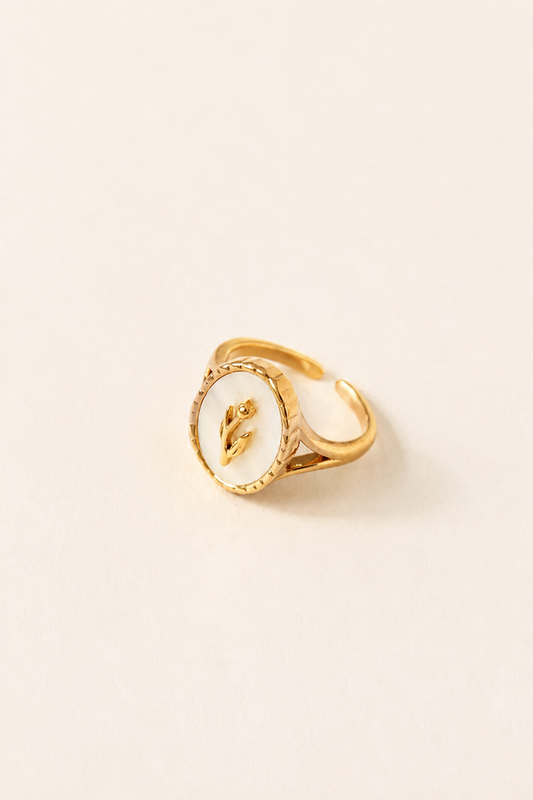 Signet Hand Adjustable Ring