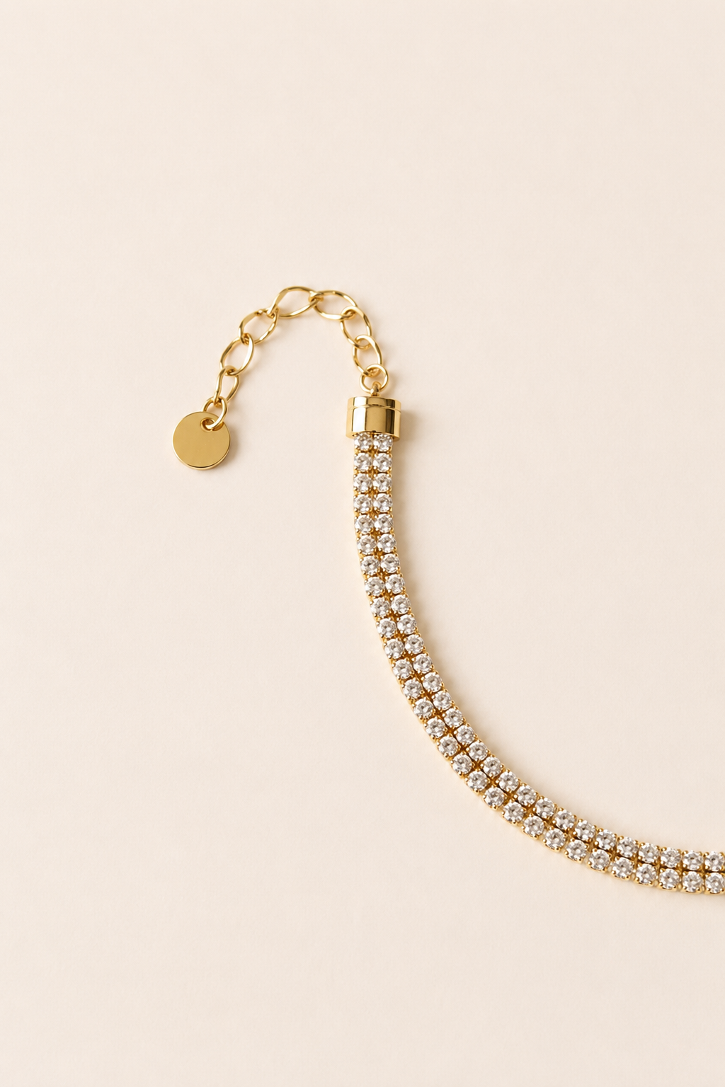 Double Row Tennis Bracelet
