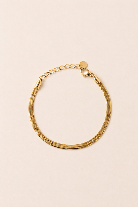Flat Chain Bracelet