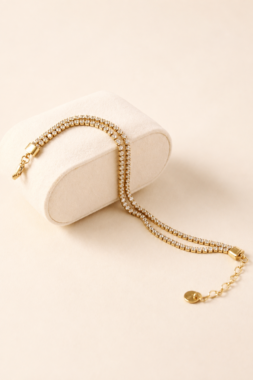 Double Row Tennis Bracelet