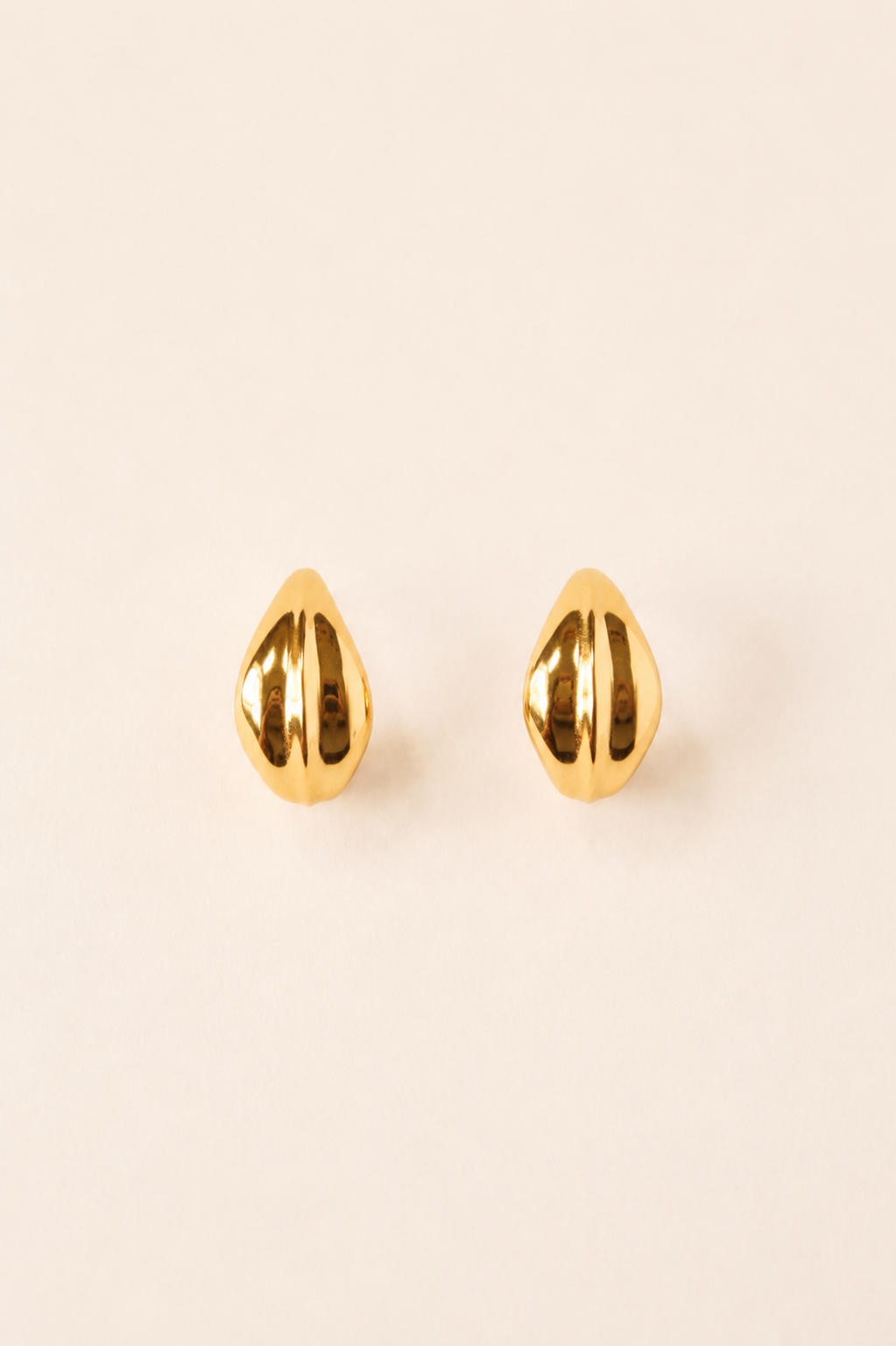 Chunky Gold Hoops