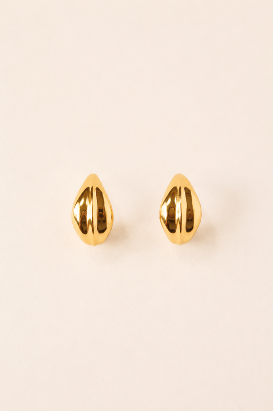Chunky Gold Hoops