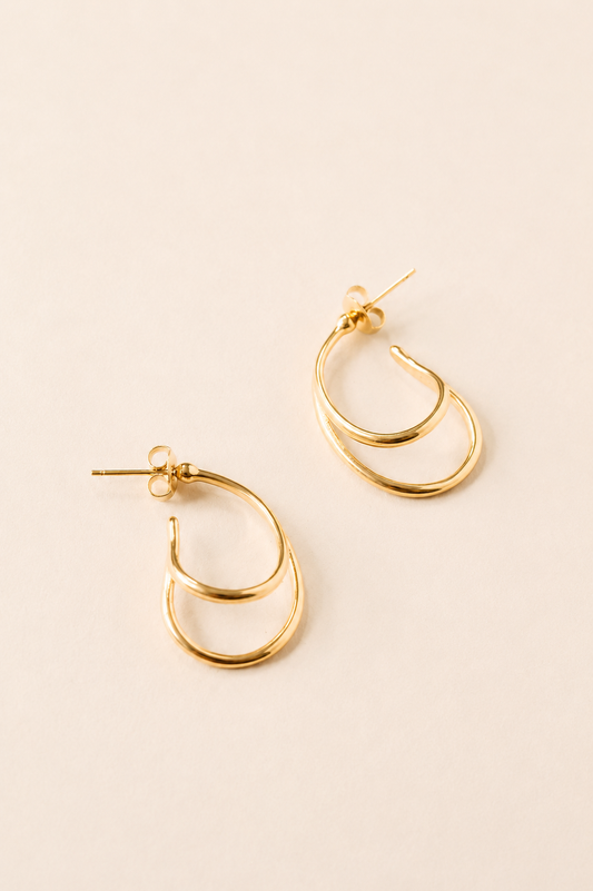 Double Loop Earrings