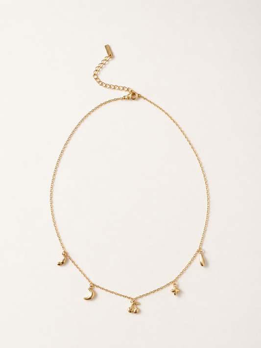 Mixed Charm Necklace
