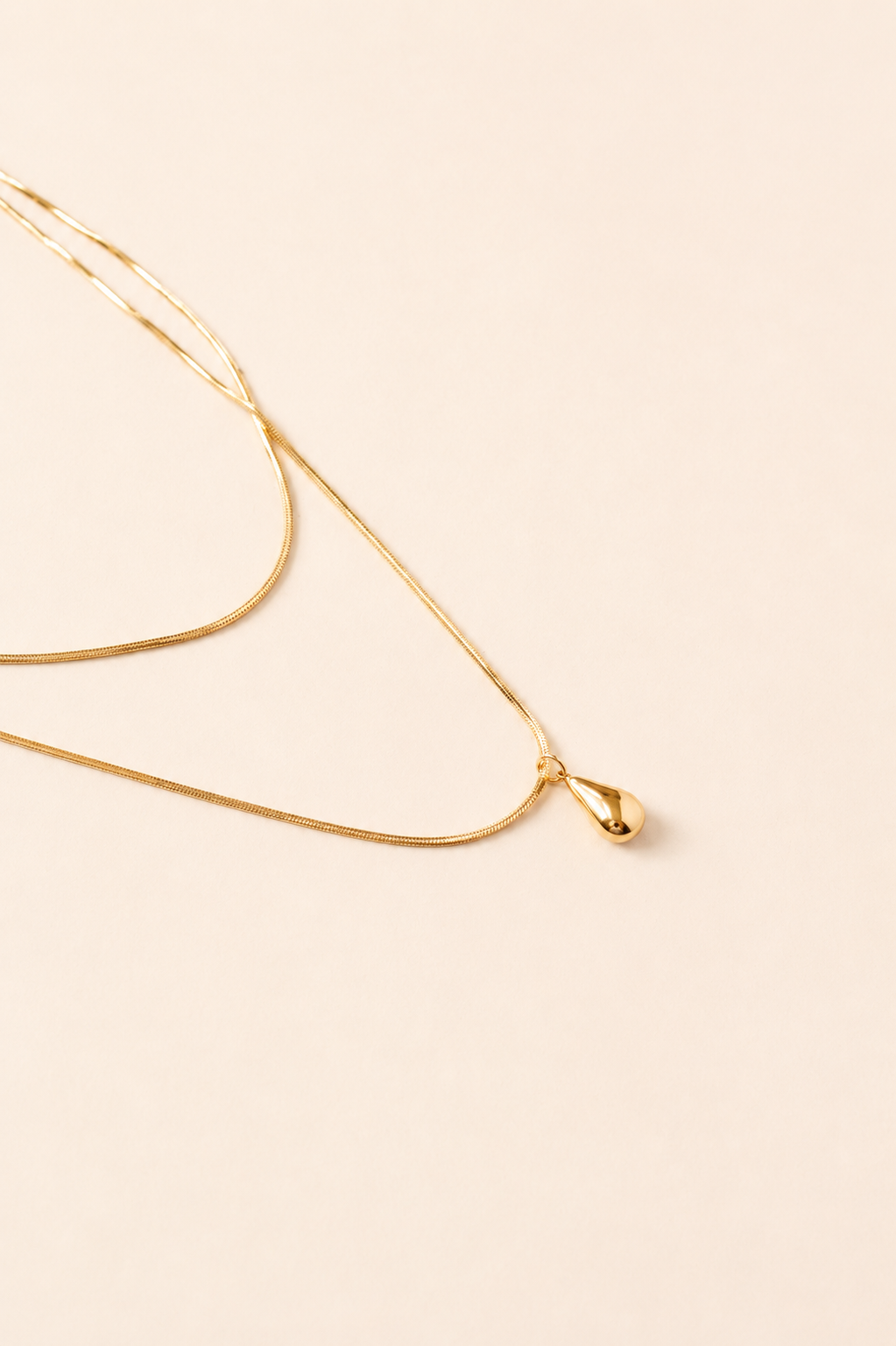 Layered Drop Necklace