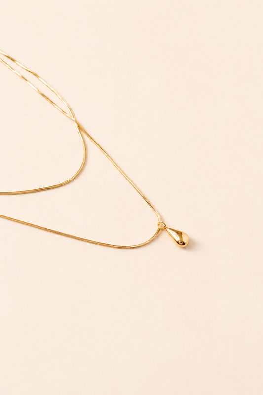 Layered Drop Necklace